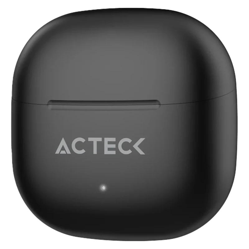 Audífonos Acteck Intrauriculares con Micrófono Flow Air EF590, Inalámbrico, Bluetooth, USB-C, Negro, AC-945899 - ACTECK - SKU AC-945899