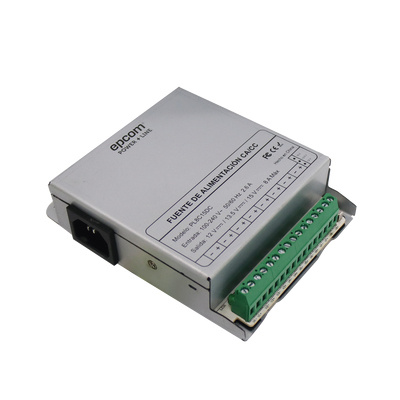 Fuente de Poder Epcom para Cámara PL-8C-15DC, 8 Canales, Entrada 100 - 240V, Salida 12 - 15V - EPCOM - SKU PL-8C-15DC