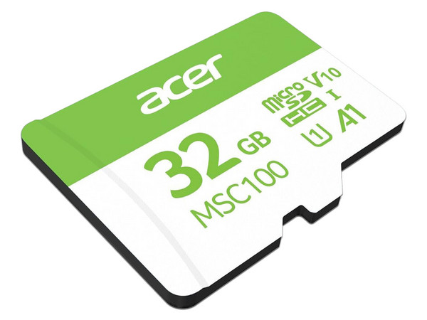 Memoria MicroSD Acer MCS100 de 32GB, Clase 10, Velocidad de Lectura de 100 MB/s, BL.9BWWA.335 - ACER - SKU BL.9BWWA.335