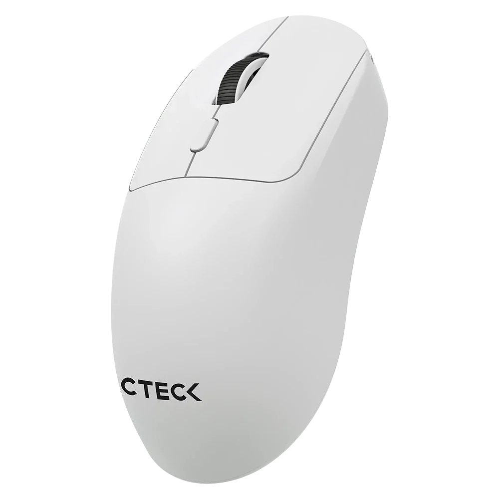 Mouse Acteck Ergonomico Inalambrico Recargable Instinct Click Mi484 Blanco Avena (AC-945653) - ACTECK - SKU AC-945653