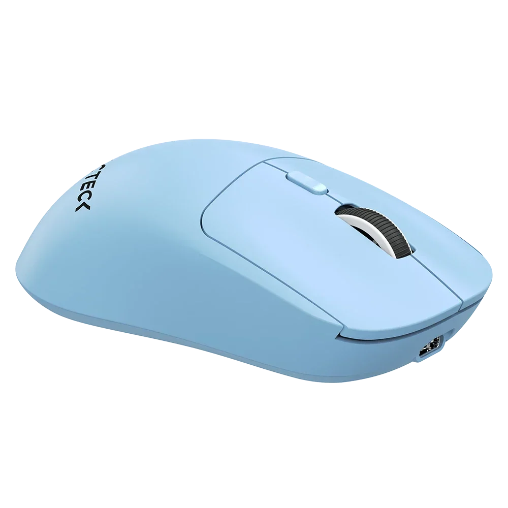 Mouse Acteck Ergonomico Inalambrico Recargable Instinct Click Mi484 Azul (AC-945660) - ACTECK - SKU AC-945660