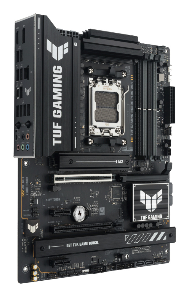 Tarjeta Madre ASUS TUF GAMING B650E-PLUS WIFI, ATX, Socket AM5, AMD B650, 256GB DDR5, HDMI/DP para AMD - ASUS - SKU TUF GAMING B650E-PLUS WIFI