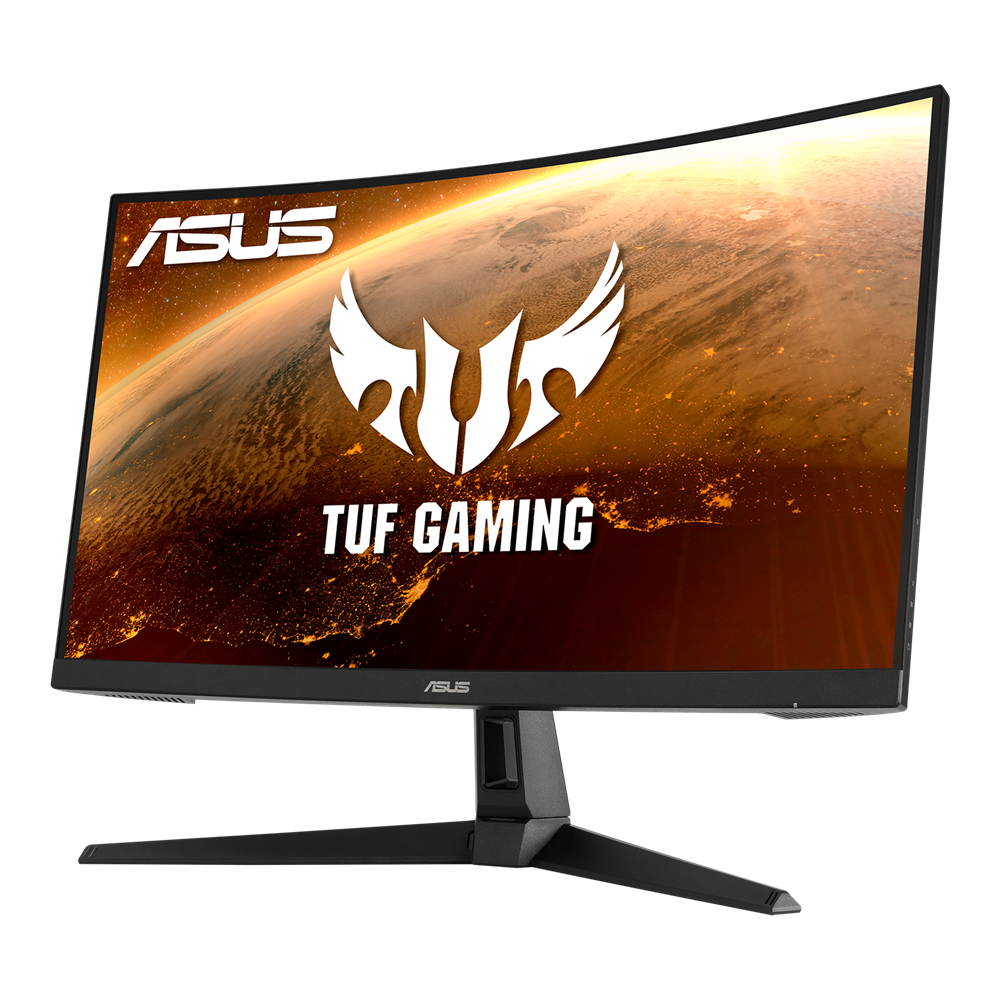 Monitor Gamer Curvo ASUS TUF Gaming LED 27", Full HD, FreeSync, 165Hz, Bocinas Integradas, Negro, VG27VH1B - ASUS - SKU VG27VH1B