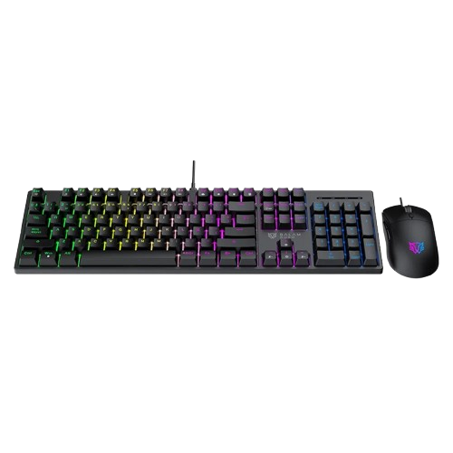 Kit Gamer de Teclado y Mouse Balam Rush Fusion Vanguard 100% CKG690, Alámbrico, USB, Negro, Español, BR-945745 - Balam Rush - SKU BR-945745
