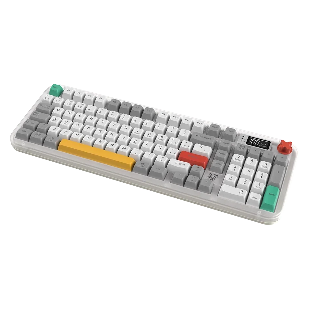 Teclado Gamer Balam Rush Inalambrico Warstrike Frost Kg500Fi Membrana 96% (BR-945783) - Balam Rush - SKU BR-945783