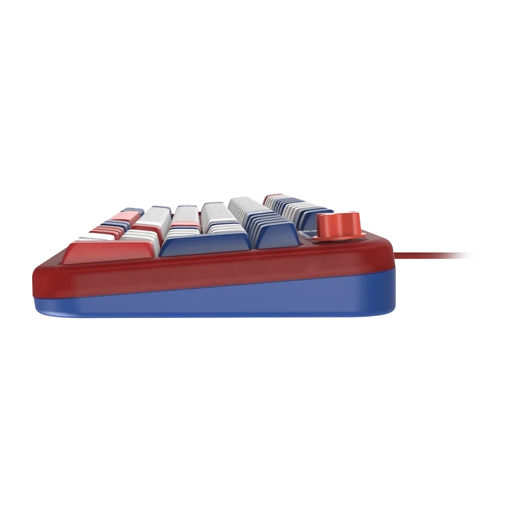 Teclado Gamer Balam Rush Alambrico Warstrike Gunda Kg500G Membrana 96% Rojo (BR-945813) - Balam Rush - SKU BR-945813