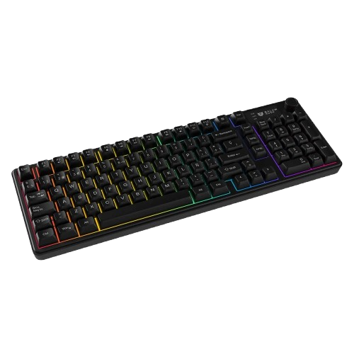 Teclado Gamer Balam Rush Balrak Pro KG490 LED RGB 96%, Alámbrico, USB, Negro, Español, BR-945820 - Balam Rush - SKU BR-945820