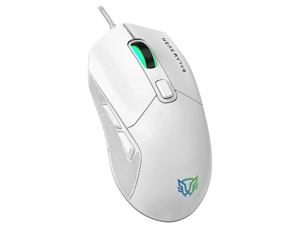 Mouse Gamer Alámbrico Balam Rush Raptor Plus MG2, Sensor Óptico, 7600 DPI, 6 Botones, USB Tipo A. Color Blanco, BR-945868 - Balam Rush - SKU BR-945868