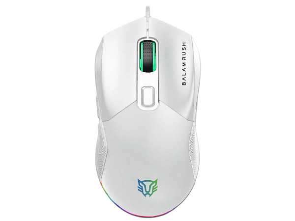 Mouse Gamer Alámbrico Balam Rush Raptor Plus MG2, Sensor Óptico, 7600 DPI, 6 Botones, USB Tipo A. Color Blanco, BR-945868 - Balam Rush - SKU BR-945868
