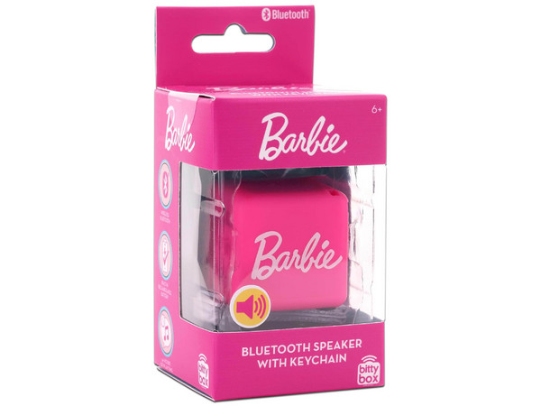 Bocina Inalámbrica Portátil Bitty Boomers BBOXBARBIE5, Bluetooth. Edición Barbie y Ken Bitty Box, BBOXBARBIE5/NEW - Bitty Boomers - SKU BBOXBARBIE5/NEW