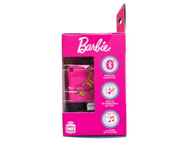Bocina Inalámbrica Portátil Bitty Boomers BBOXBARBIE, Bluetooth 5.0. Edición Barbie, BBOXBARBIE/NEW - Bitty Boomers - SKU BBOXBARBIE/NEW