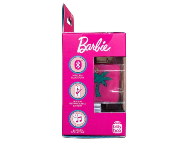 Bocina Inalámbrica Portátil Bitty Boomers BBOXBARBIE, Bluetooth 5.0. Edición Barbie, BBOXBARBIE/NEW - Bitty Boomers - SKU BBOXBARBIE/NEW
