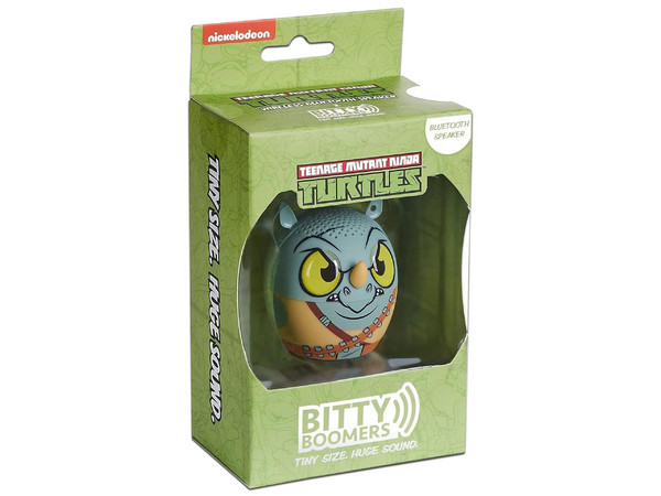 Bocina Inalámbrica Portátil Bitty Boomers BITTYROCK, Bluetooth. Edición Rocksteady Tortugas Ninja, BITTYROCK/NEW - Bitty Boomers - SKU BITTYROCK/NEW