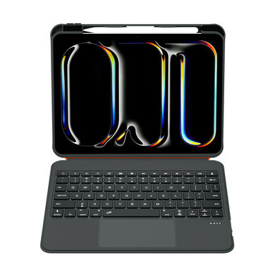 BRobotix Funda con Teclado para iPad A16 10.9", Negro, 6009109 - BROBOTIX - SKU 6009109