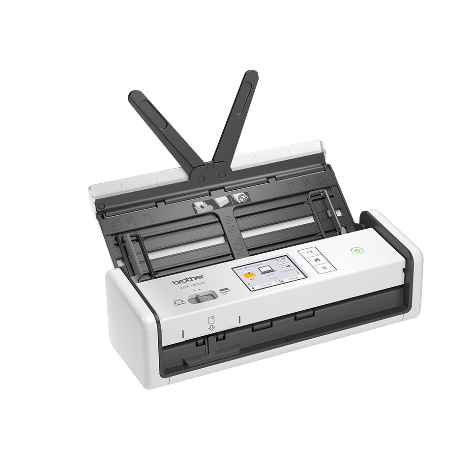 Scanner Brother ADS1800W, 600 x 600 DPI, Escáner Color, Escaneado Dúplex, USB 2.0 - BROTHER - SKU ADS-1800W