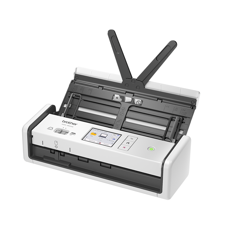 Scanner Brother ADS1800W, 600 x 600 DPI, Escáner Color, Escaneado Dúplex, USB 2.0 - BROTHER - SKU ADS-1800W