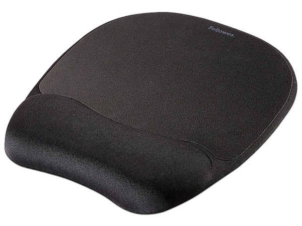Mouse Pad Fellowes 9117801 con Reposa Muñecas de Gel, Color Negro. - FELLOWES - SKU 9117801