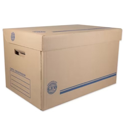 Caja GEO para Archivo Registrador Tamaño Carta 50 X 31 X 29 pza, OF-0601-010 - GEO - SKU OF-0601-010