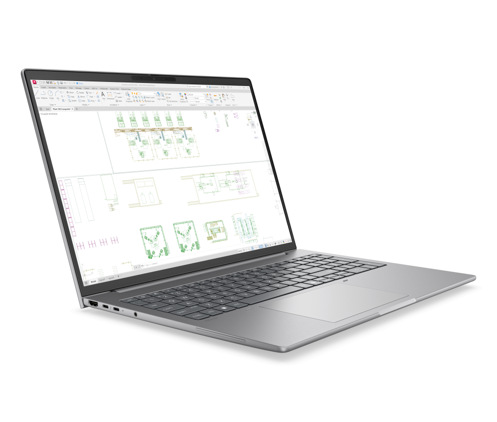 Laptop HP ZBook 8 G2i, 16" 1920x1200 WUXGA, Intel Core Ultra 7 356H, 32GB, 1TB SSD, Windows 11 Pro, Español, DK9V7LT - HP INC - SKU DK9V7LT