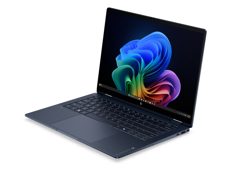 Laptop HP EliteBook X Flip G2i Next Gen AI de 14 pulgadas, 14", Pantalla táctil, Windows 11 Pro, Intel Core Ultra X7 358H, 32GB RAM, 1TB SSD, WUXGA, Azul atmosférico, Copilot+ PC, E31GWAT - HP INC - SKU E31GWAT