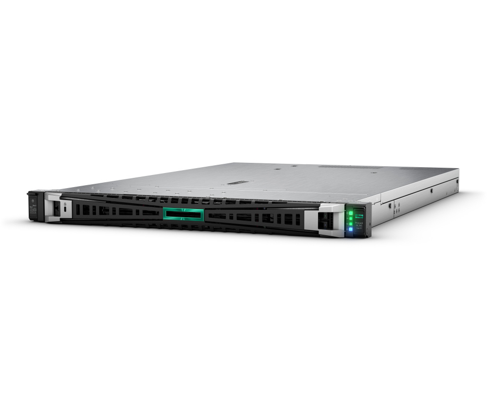 Servidor HPE ProLiant DL365 Gen11, AMD Epyc 9115, 64GB DDR5, 960GB, máx. 153.6TB, 2.5", SATA III, Rack (1U), Sin Sistema Operativo Instalado, P81833-DM5 - HPE - SKU P81833-DM5
