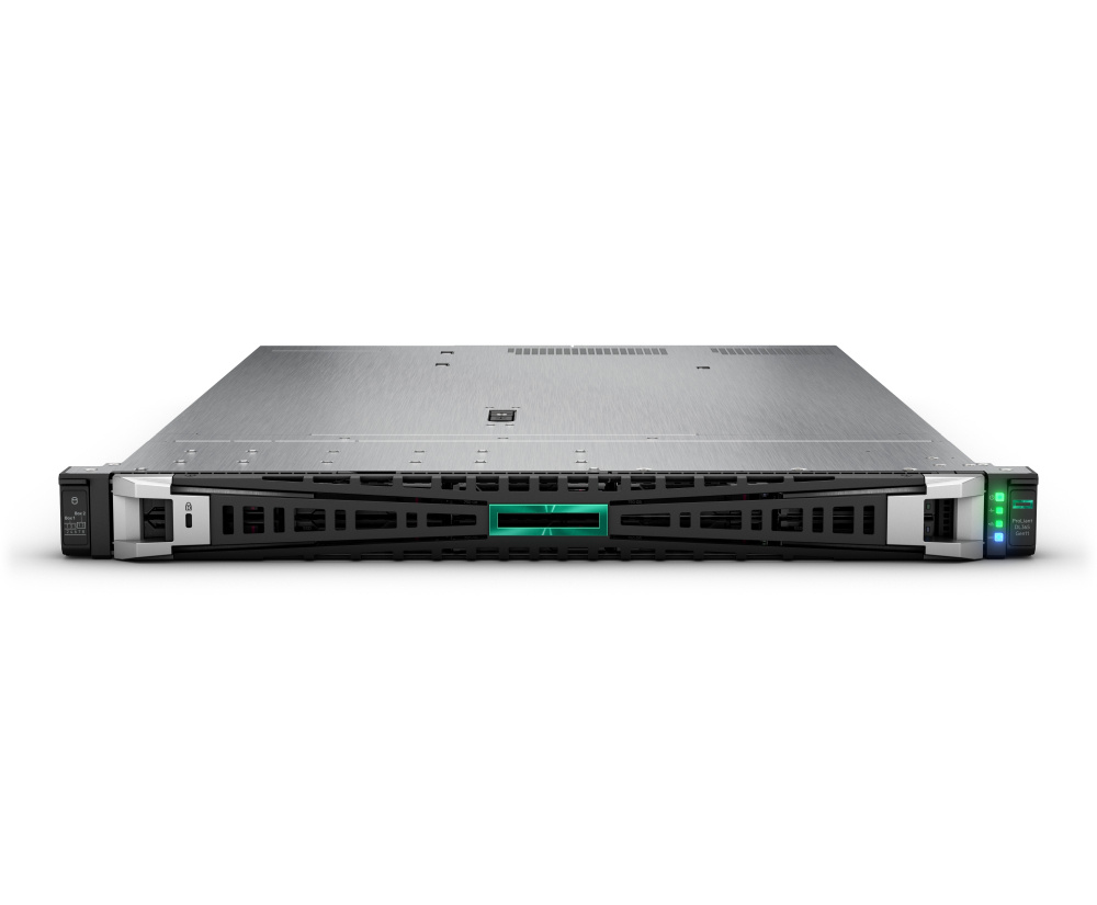 Servidor HPE ProLiant DL365 Gen11, AMD Epyc 9115, 64GB DDR5, 960GB, máx. 153.6TB, 2.5", SATA III, Rack (1U), Sin Sistema Operativo Inst... - HPE - SKU P81833-DM5