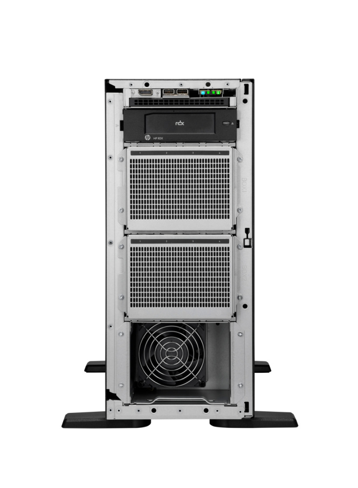 Servidor HPE ProLiant ML110 Gen11, Intel Xeon Bronze 3508U, 32GB DDR5, 8TB, 2.5/3.5", NVMe/SAS/SATA, Torre (4U), Sin Sistema Operativo Instalado, P84117-DM5 - HPE - SKU P84117-DM5