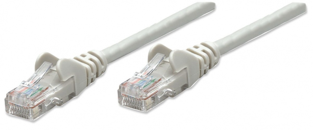 Intellinet Cable Patch Cat5e UTP RJ-45 Macho - RJ-45 Macho, 5 Metros, Gris - INTELLINET - SKU 319812