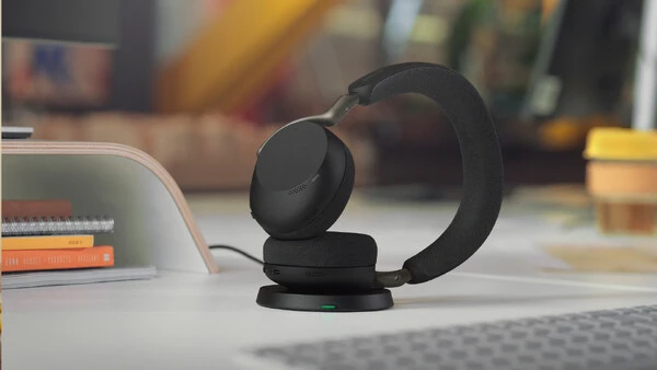 Audifonos Jabra Evolve3 75 UC Link 390c, Inalámbricos, Cancelación de Ruido Activa, Compatible con UC, Color Negro, 37599-989-889 - Jabra - SKU 37599-989-889