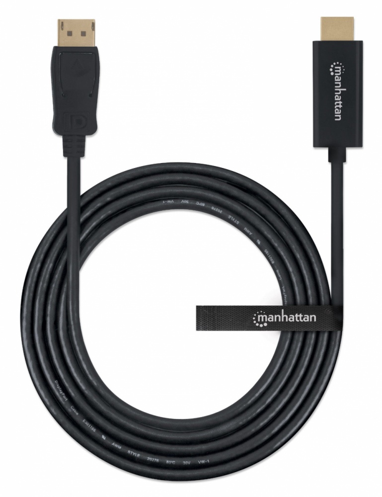 Manhattan Adaptador DisplayPort Macho - HDMI Macho 152679 - MANHATTAN - SKU 152679