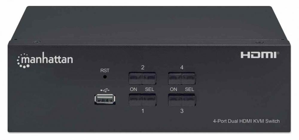 Manhattan Switch KVM 153539, 6x USB, 8x HDMI - MANHATTAN - SKU 153539