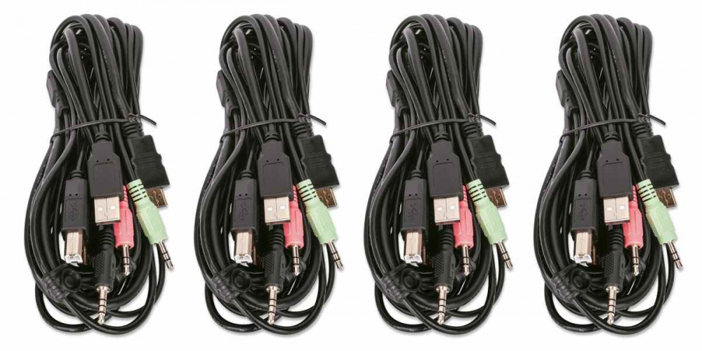 Manhattan Switch KVM 153539, 6x USB, 8x HDMI - MANHATTAN - SKU 153539