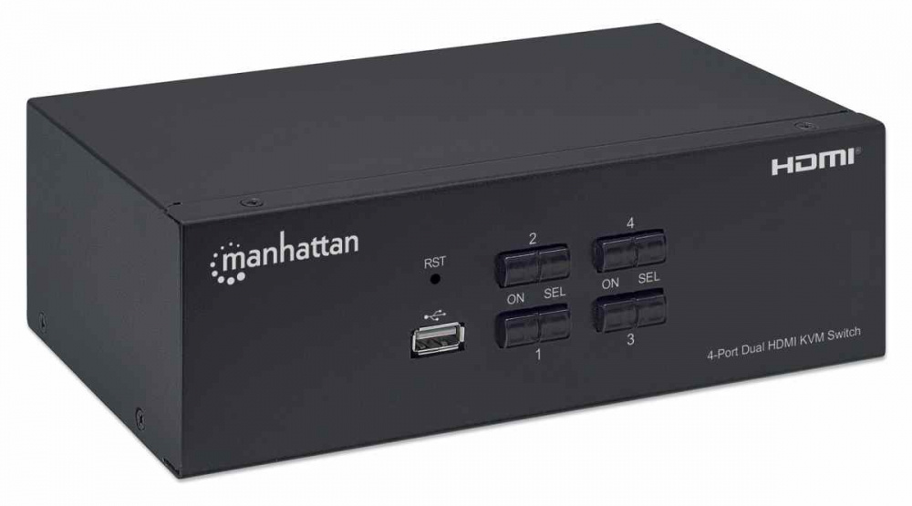 Manhattan Switch KVM 153539, 6x USB, 8x HDMI - MANHATTAN - SKU 153539