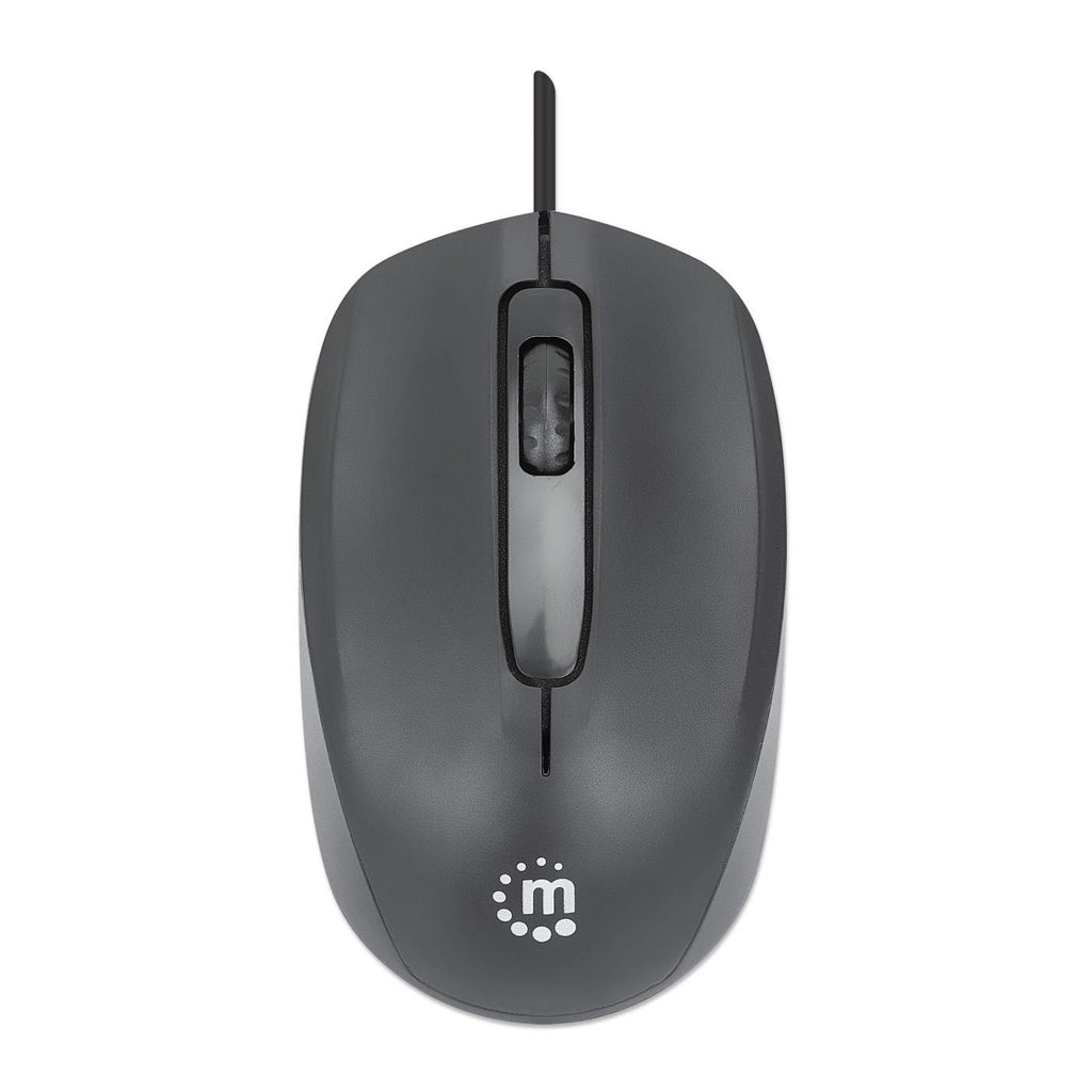 Mouse usb Óptico con cable manhattan 190190 - MANHATTAN - SKU 190190