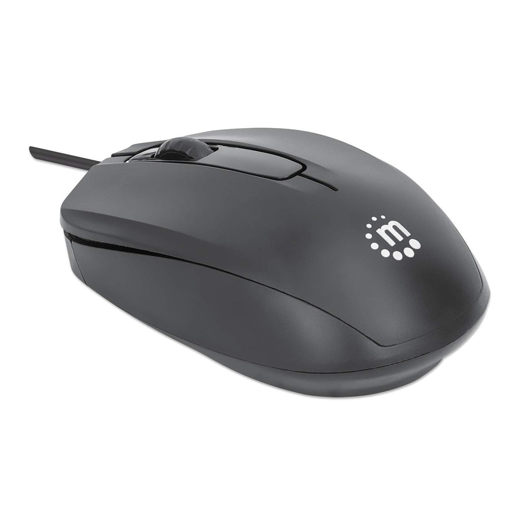 Mouse usb Óptico con cable manhattan 190190 - MANHATTAN - SKU 190190