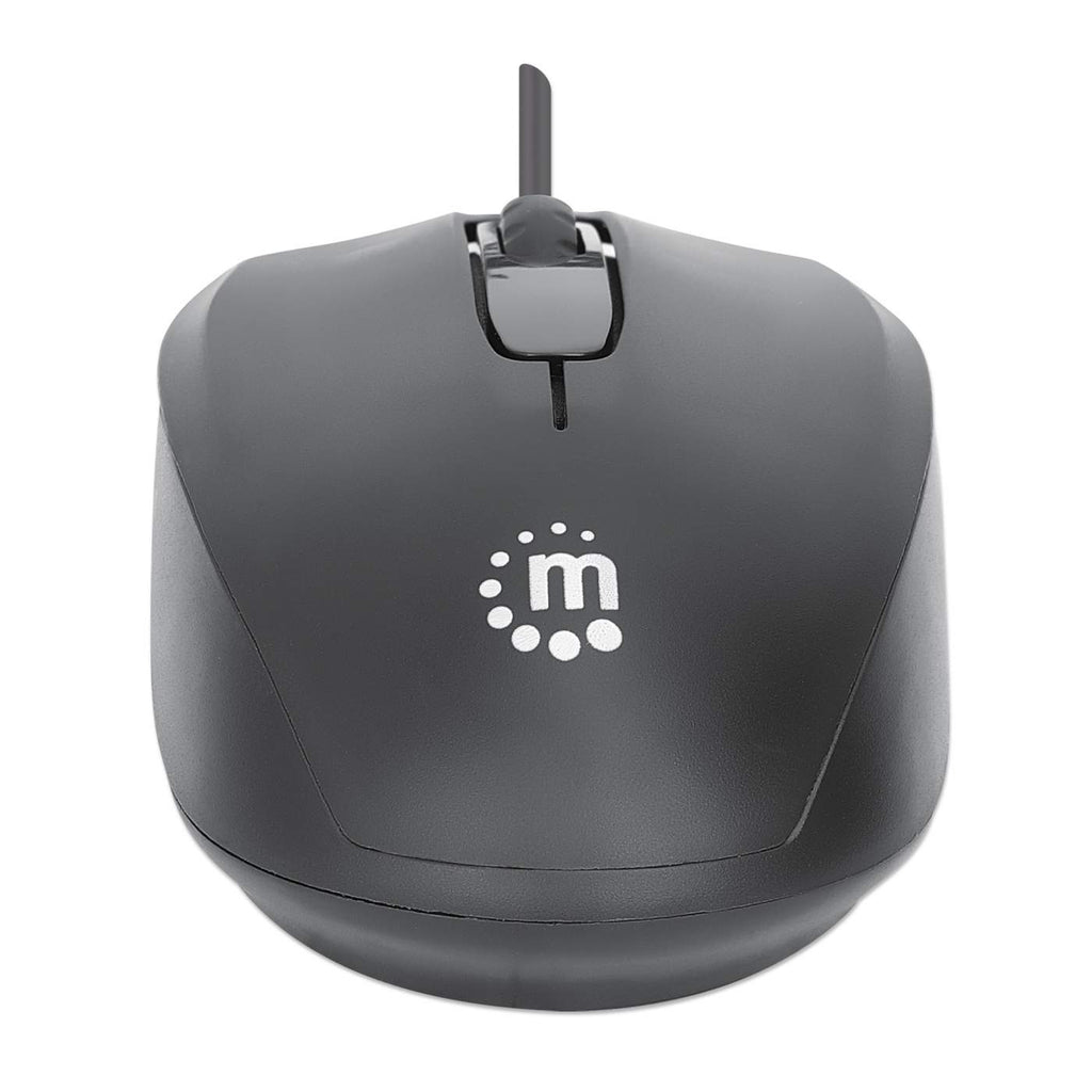 Mouse usb Óptico con cable manhattan 190190 - MANHATTAN - SKU 190190