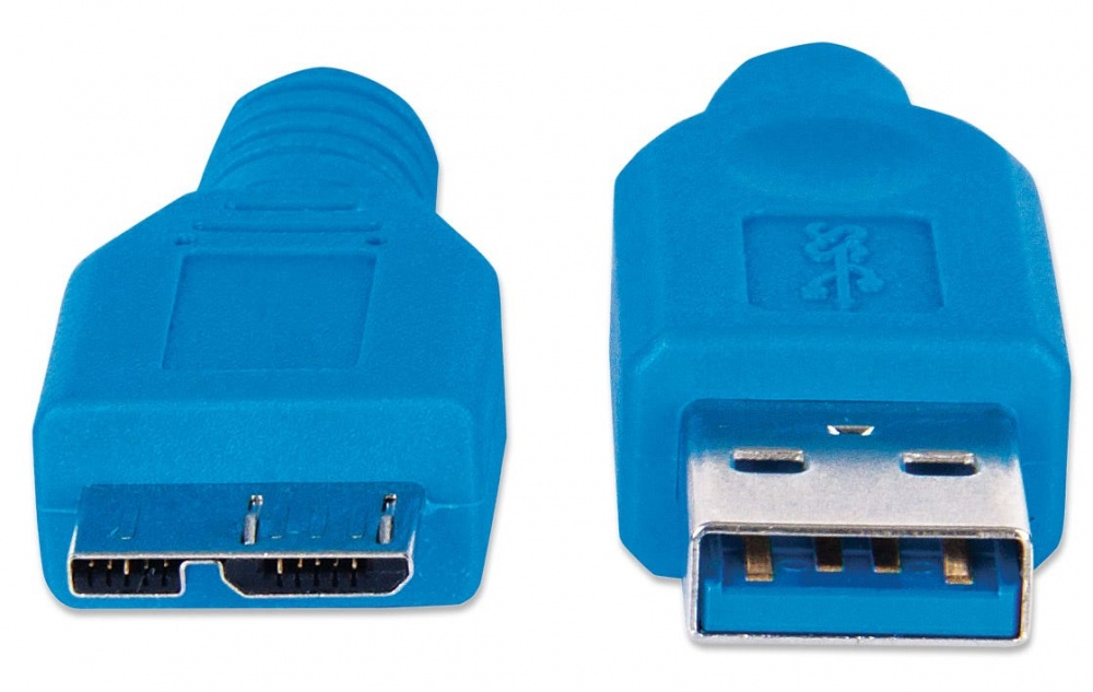 Manhattan Cable USB-A Macho - Micro-USB B Macho, 2 Metros - MANHATTAN - SKU 325424