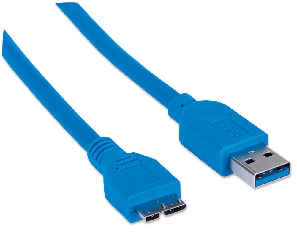 Manhattan Cable USB-A Macho - Micro-USB B Macho, 2 Metros - MANHATTAN - SKU 325424
