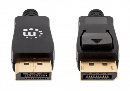 Manhattan Cable 353625 DisplayPort 1.4 Macho - DisplayPort 1.4 Macho, 8K, 60Hz, 3 Metros, Negro - MANHATTAN - SKU 353625