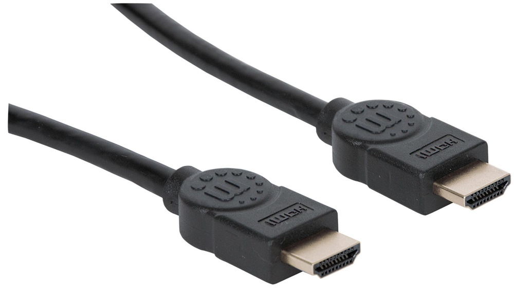 Manhattan Cable HDMI de Ultra Alta Velocidad, HDMI Macho - HDMI Macho, 8K, 60Hz, 2 Metros, Negro - MANHATTAN - SKU 354080