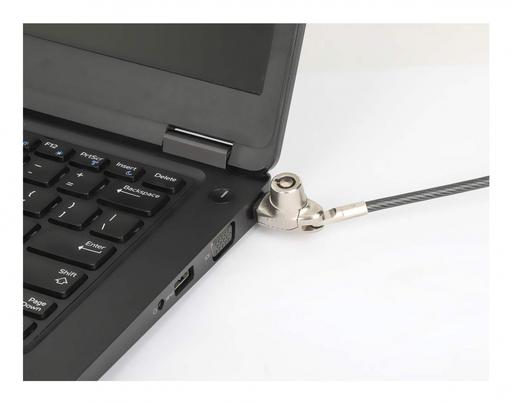 Manhattan Candado de Llave para Laptop 440509, 1.5 Metros - MANHATTAN - SKU 440509