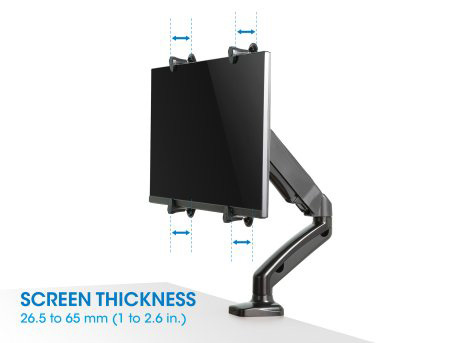 Manhattan Soporte de Pared para 1 Monitor 13" - 27", hasta 8kg, 461870 - MANHATTAN - SKU 461870