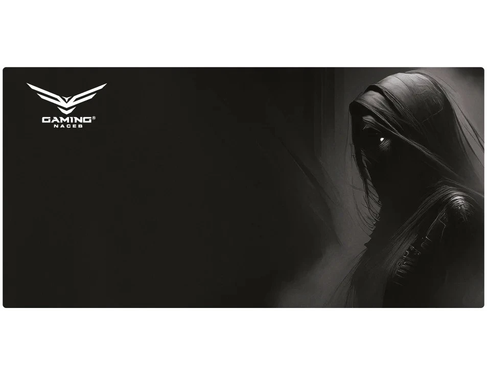 Mousepad Naceb Night Reaper NA-2727 - 60 cm x 20 cm, Superficie Antideslizante - Diseño Ergonómico, Compatible con Sensores Ópticos y L... - Naceb Technology - SKU NA-2727