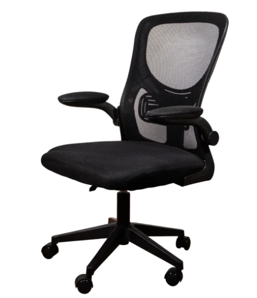 Naceb Silla Axis Elevate, Respaldo de Malla, Reposabrazos, Negro, NA-2796 - Naceb Technology - SKU NA-2796