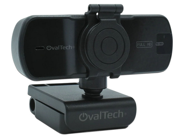 Cámara Web Ovaltech OV-WCAMHD, Transmisión en Full HD 1080p, USB, Micrófono. Color Negro - OVALTECH - SKU OV-WCAMHD