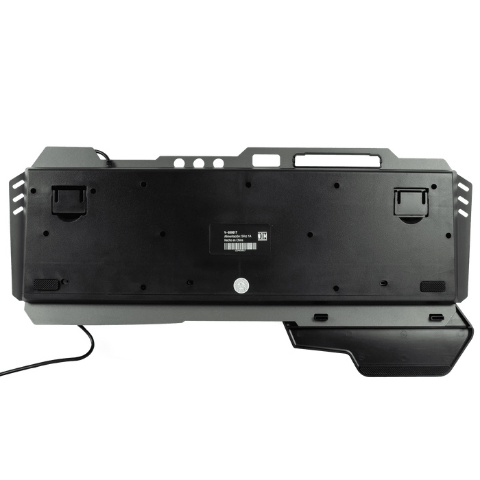 Teclado Gamer Perfect Choice Holder RGB, Alámbrico, Negro Español, V-930617 - PERFECT CHOICE - SKU V-930617