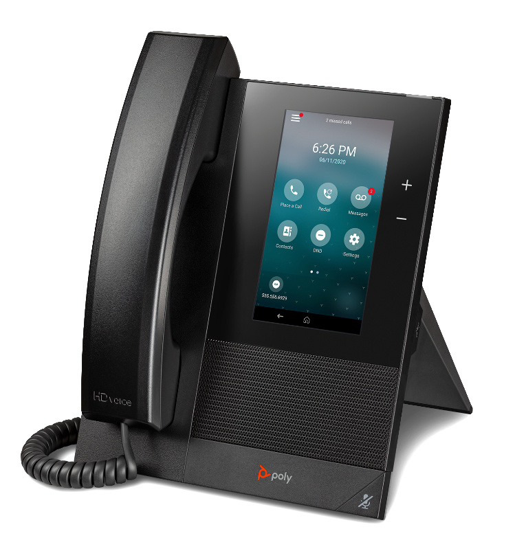Poly Teléfono VoIP 2200-49700-025, Altavoz, Negro - POLYCOM - SKU 849A1AA#AC3