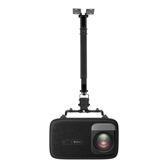 Proyector Steren PRO-8000 LED, 1920x1080 Full HD, 1100 Lúmenes ANSI, Tiro Corto, con Bocinas, Negro - STEREN - SKU PRO-8000