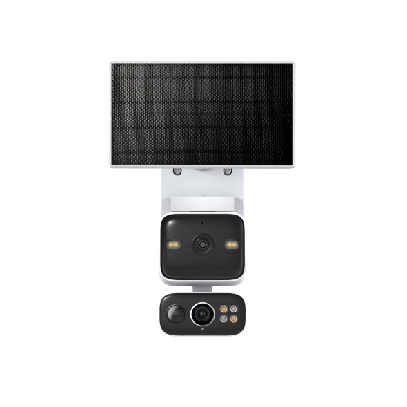 Kit de cámara de seguridad TP-Link con giro/inclinación y doble lente que funciona con energía solar, Blanco, TAPO C645D KIT - TPLINK - SKU TAPO C645D KIT
