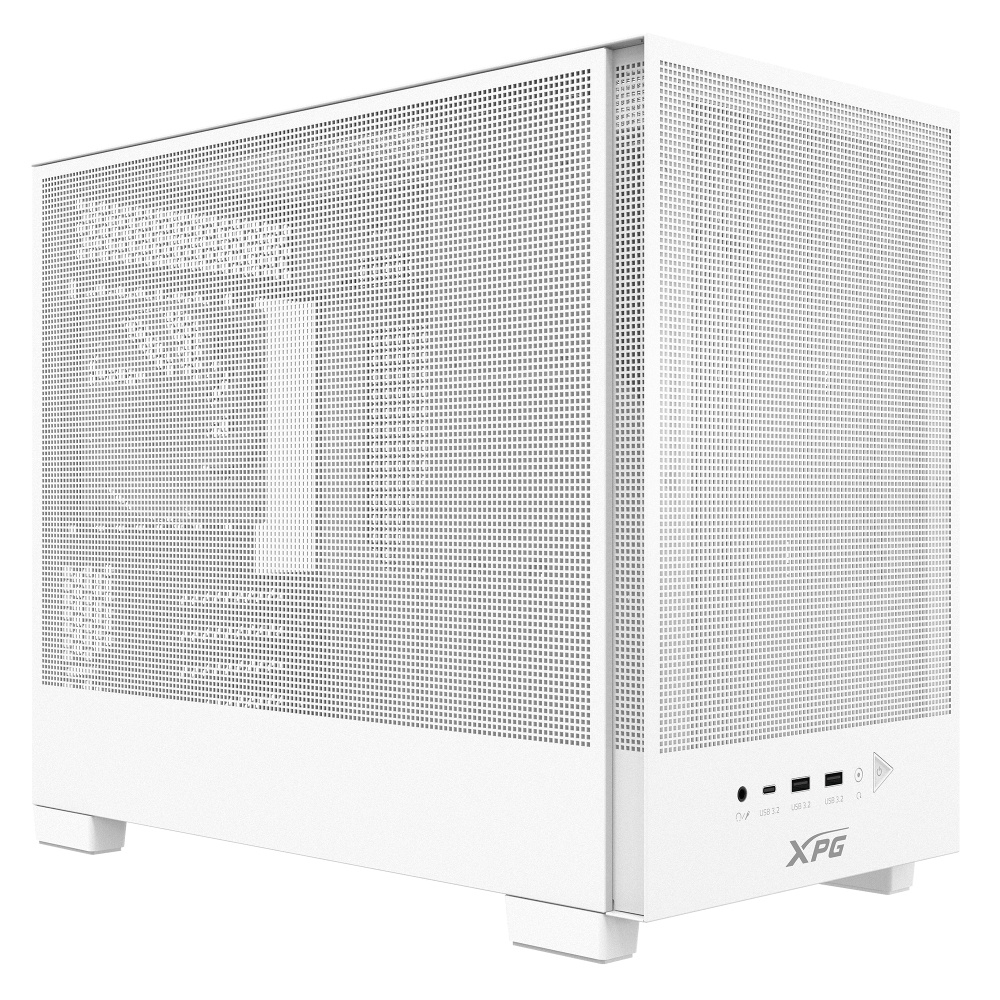 Gabinete XPG VALOR MESH, Midi-Tower, Micro-ATX/Mini-ITX, USB 3.0, sin Fuente, 1 Ventilador Instalado, Blanco, VALORMESHNANOMAA-WHCWW - XPG - SKU VALORMESHNANOMAA-WHCWW